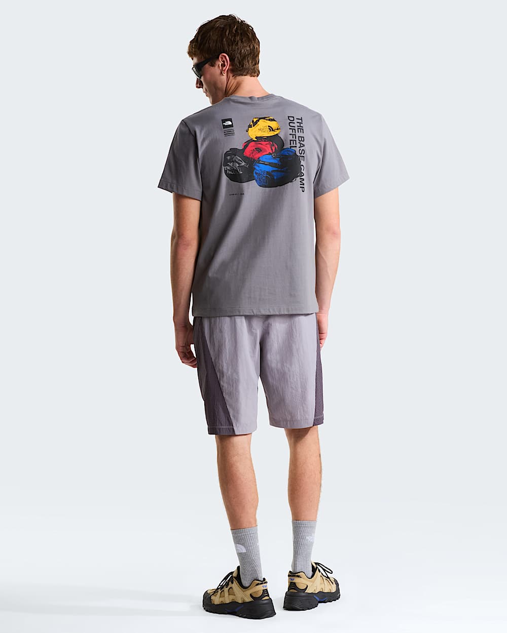 BCD Celebration relaxt geschnittenes TShirt mit Grafik fr Herren TNF alt6
