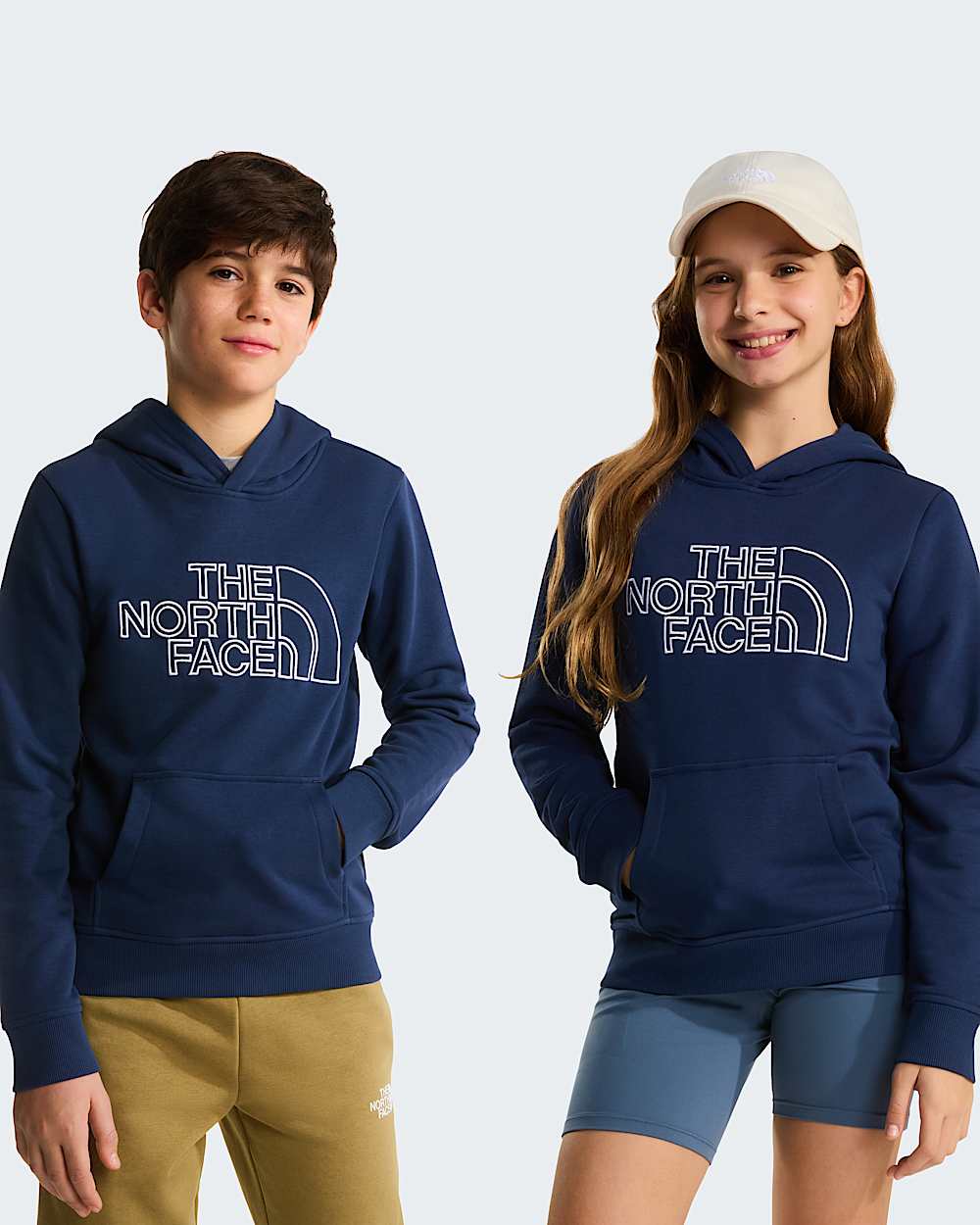 Drew Peak leichter  normal geschnittener Kapuzenpulli fr Jugendliche TNF alt4