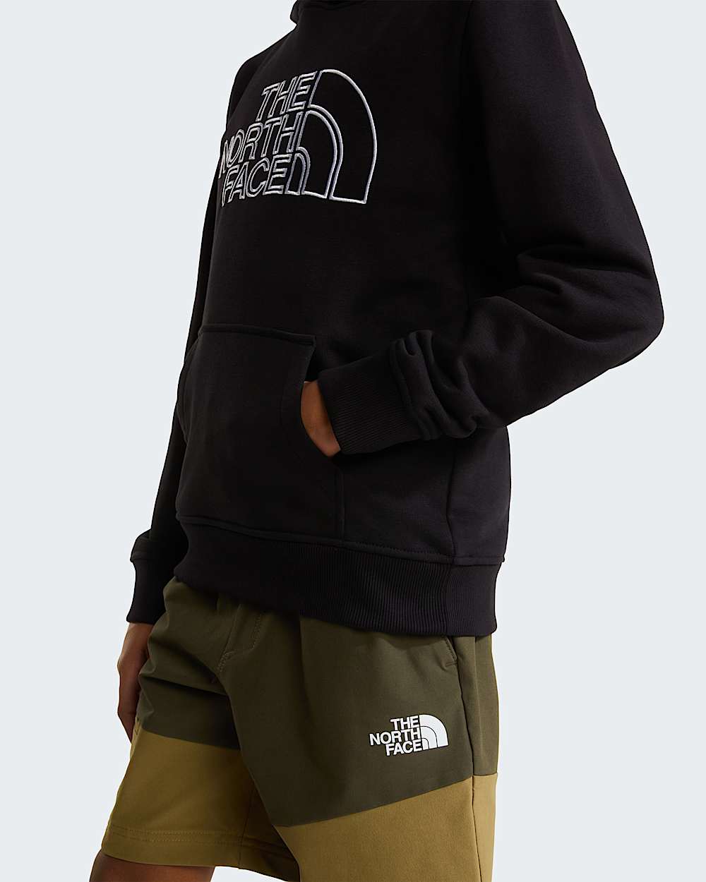 Sweat  capuche lger Drew Peak pour enfant TNF alt9