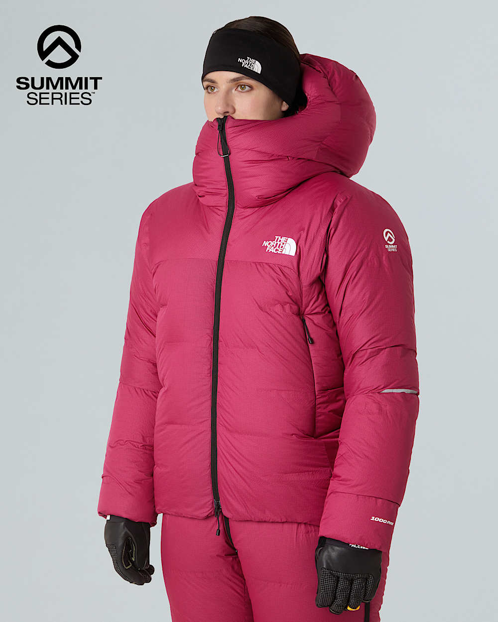 Parka AMK Cloud Down Summit para mujer TNF hero