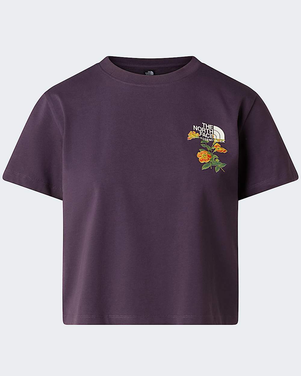 Geborduurd Flora Regular Graphic Tshirt voor dames TNF hero