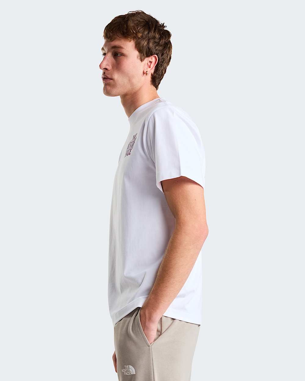 Drip Logo Relaxed Graphic Tshirt voor heren TNF alt3
