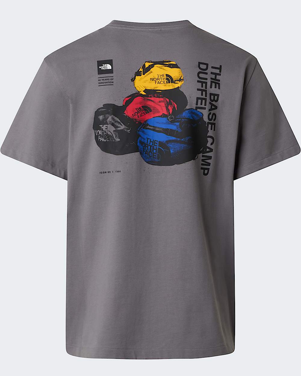 BCD Celebration relaxt geschnittenes TShirt mit Grafik fr Herren TNF alt1