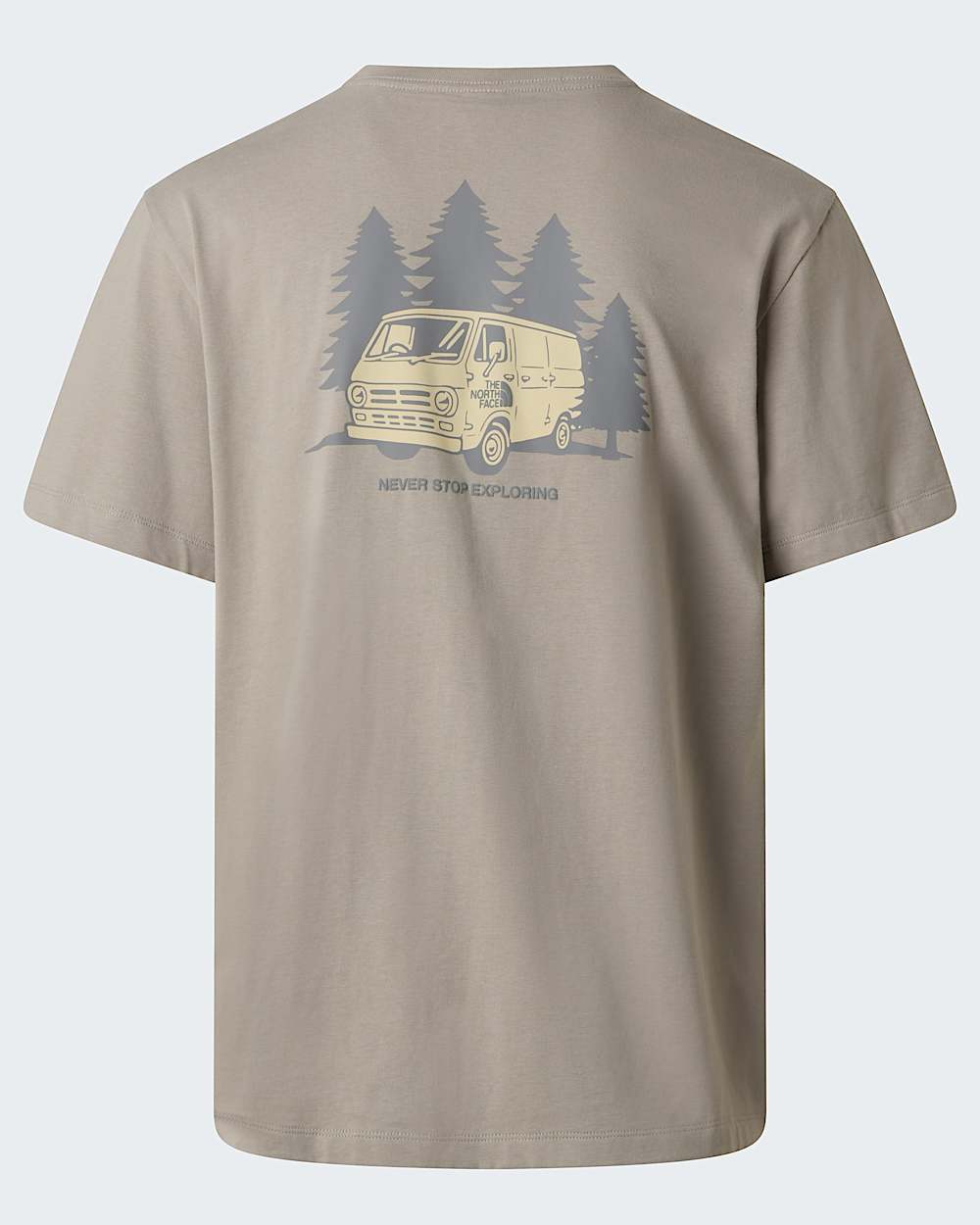 Van Life relaxt geschnittenes TShirt mit Grafik fr Herren TNF alt1
