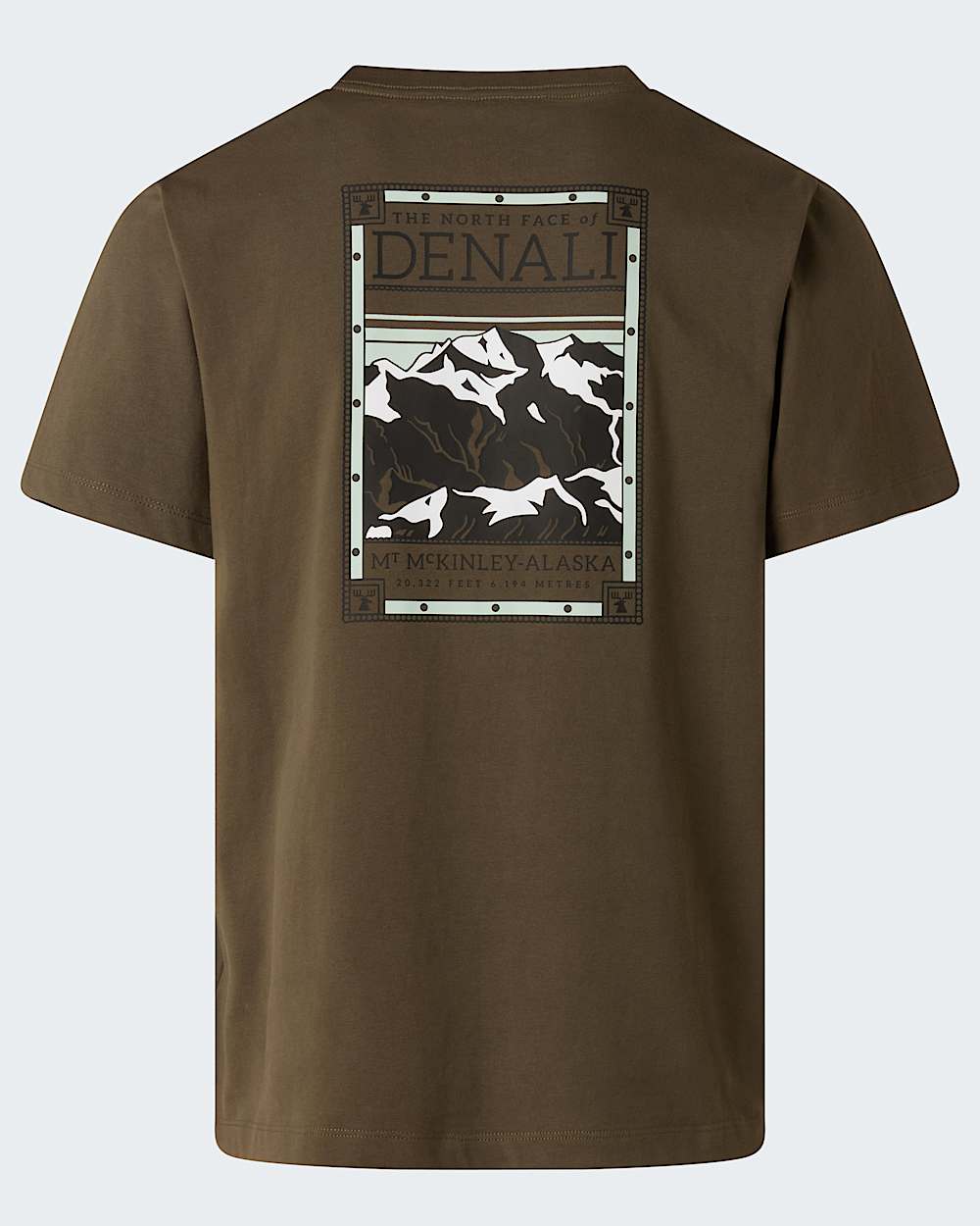 North Faces normal geschnittenes TShirt mit Grafik fr Herren TNF alt1