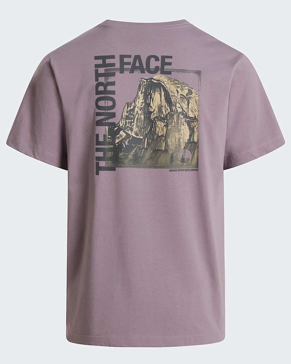 Mens Half Dome Photo Regular Graphic TShirt TNF alt1