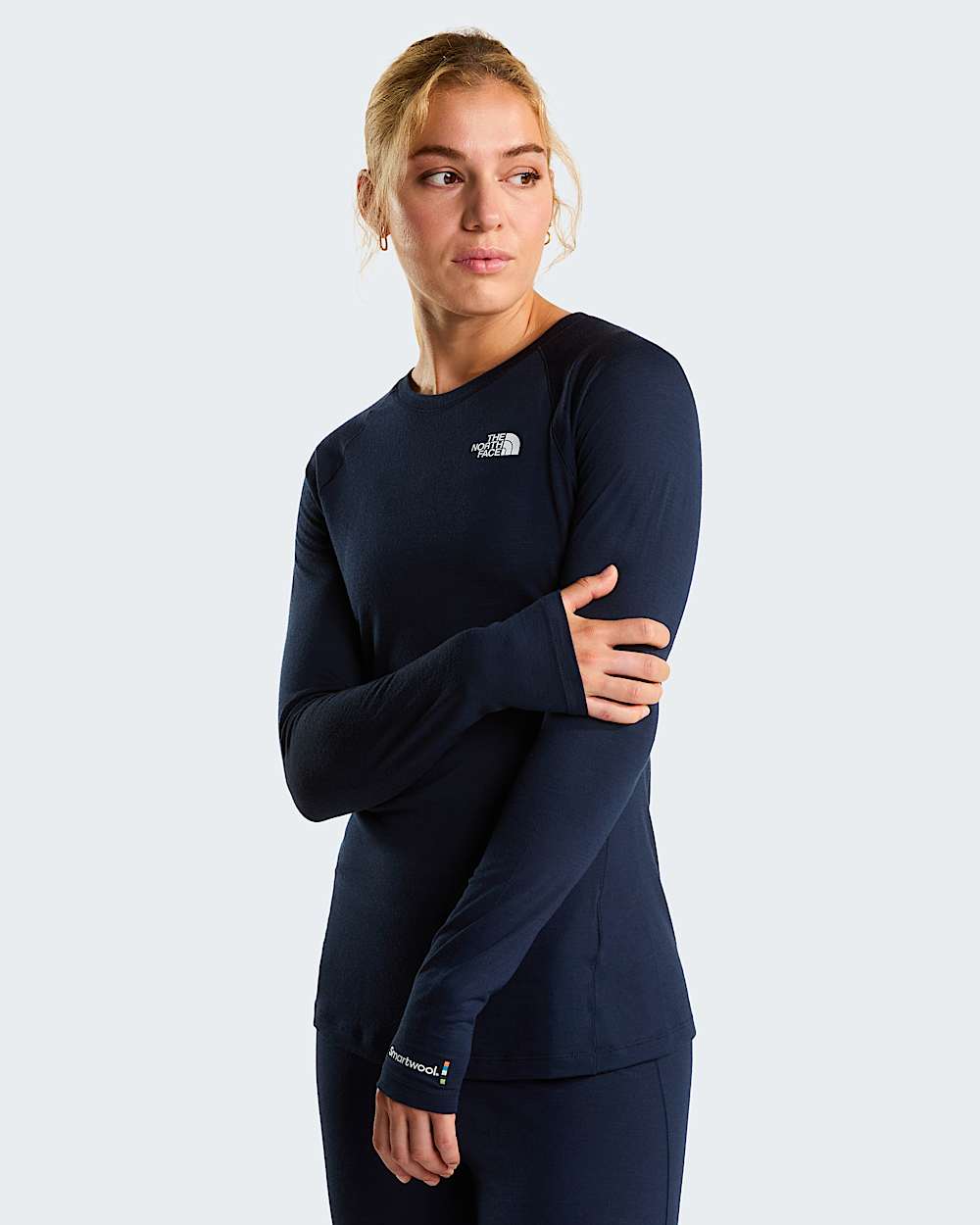 Calas numa mistura de l Merino TNF x Smartwool 150 para mulher TNF alt6