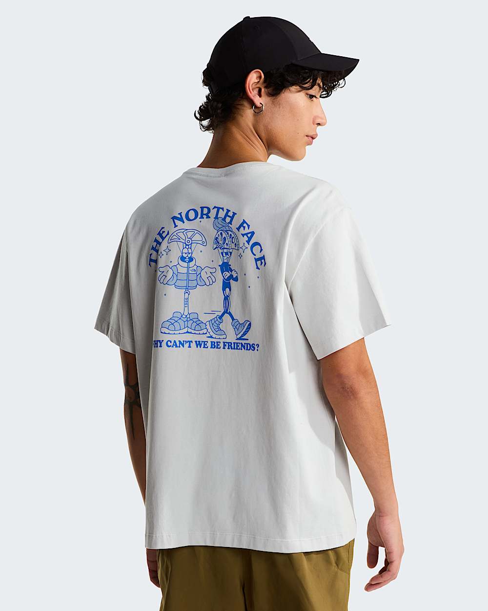 Tshirt dcontract Why Cant We Be Friends unisexe TNF alt2