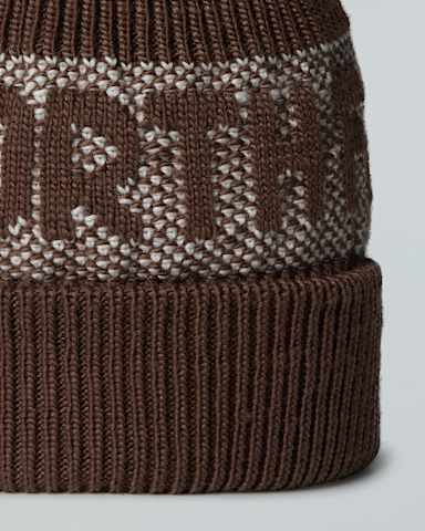 Retro Cabinbeanie TNF Smokey BrownWhite Dune ALT1