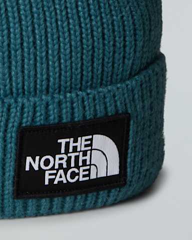 Berretto con pompon e riquadro con logo TNF TNF Space ALT2