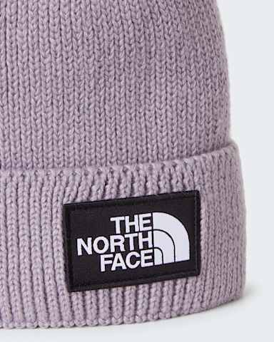 TNF Logo Box Beanie mit Umschlag TNF Transcendent Grey ALT2