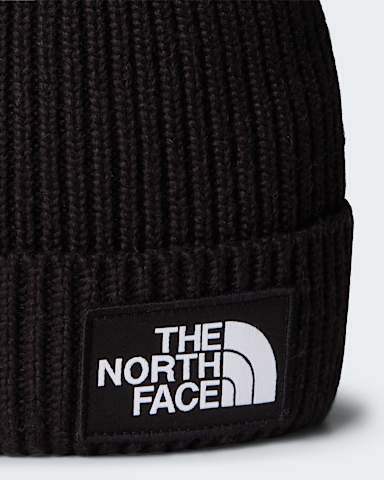 Bonnet revers et logo carr TNF pour enfant TNF TNF Black ALT2