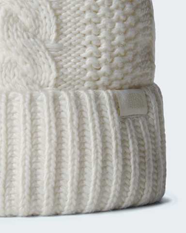 OhMega Beanie fr Damen TNF White Dune ALT2