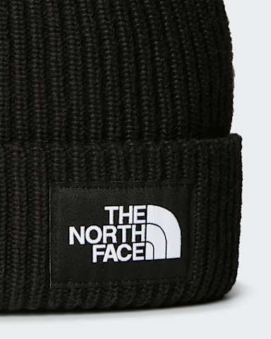 Kids Salty Lined Beanie TNF TNF Black ALT2