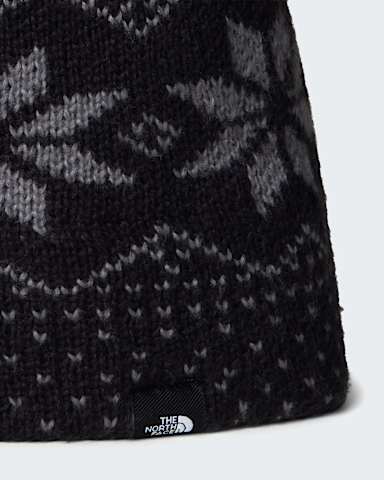 Berretto Cabin Ski Tuke da bambini TNF TNF Black Jacquard ALT2