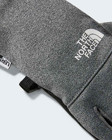 Kids Recycled Etip Gloves TNF TNF Medium Grey Heather ALT2