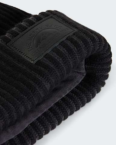 Salty Lined Special Edition Beanie TNF TNF BlackLeather Patch alt2