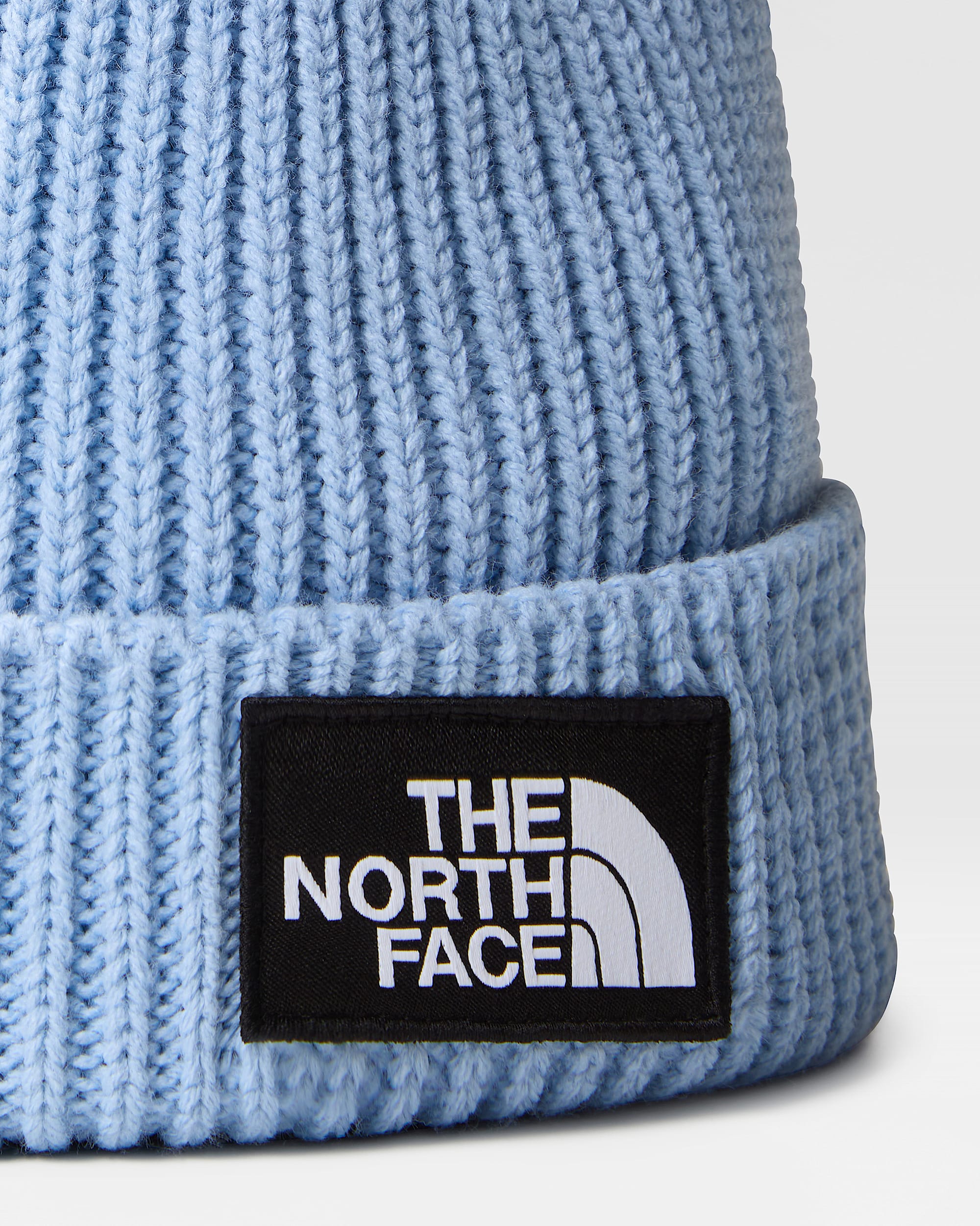 Berretto con risvolto e logo box TNF TNF ALT2