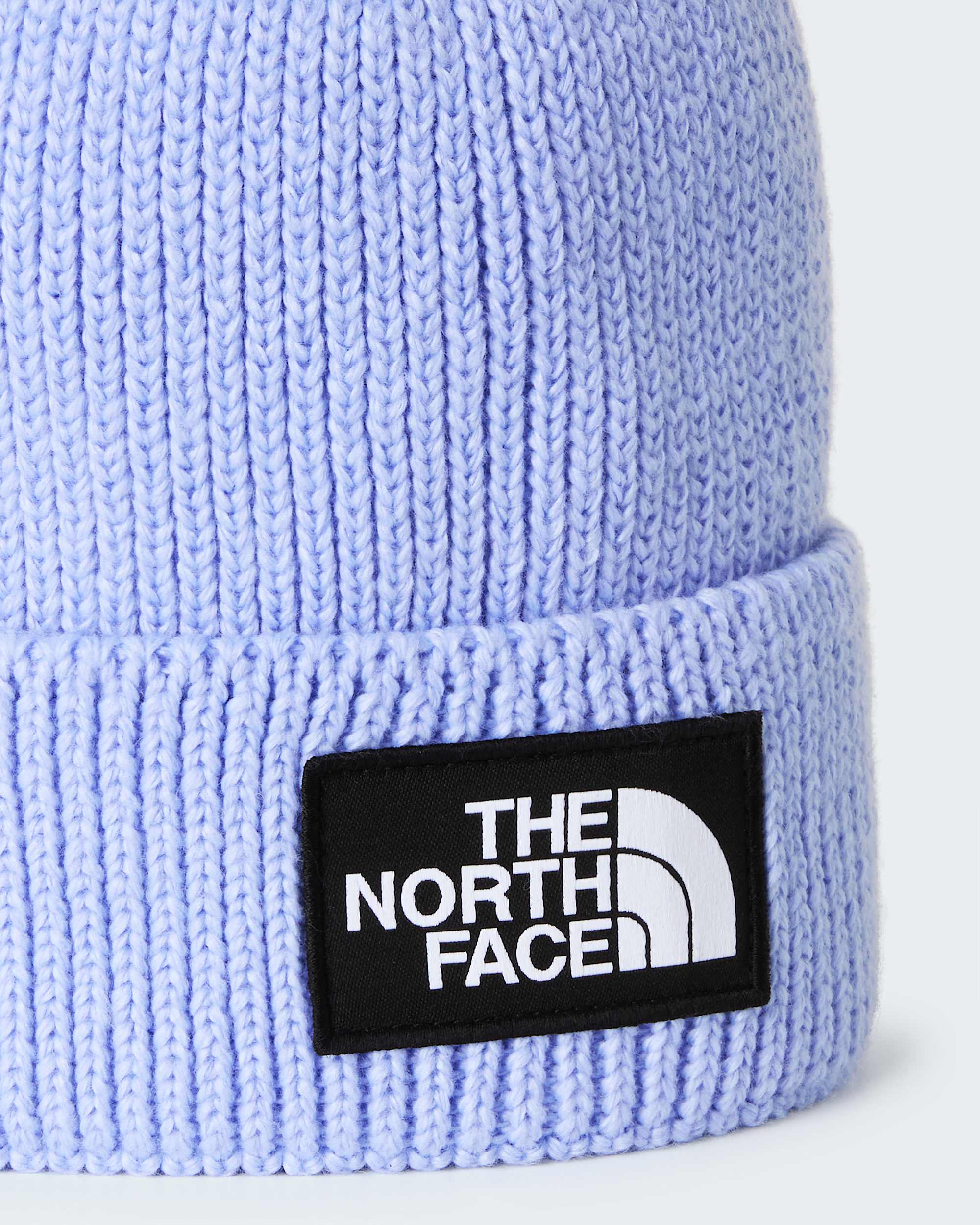 TNF Logo Box Beanie mit Umschlag TNF Periwinkle Glow ALT2
