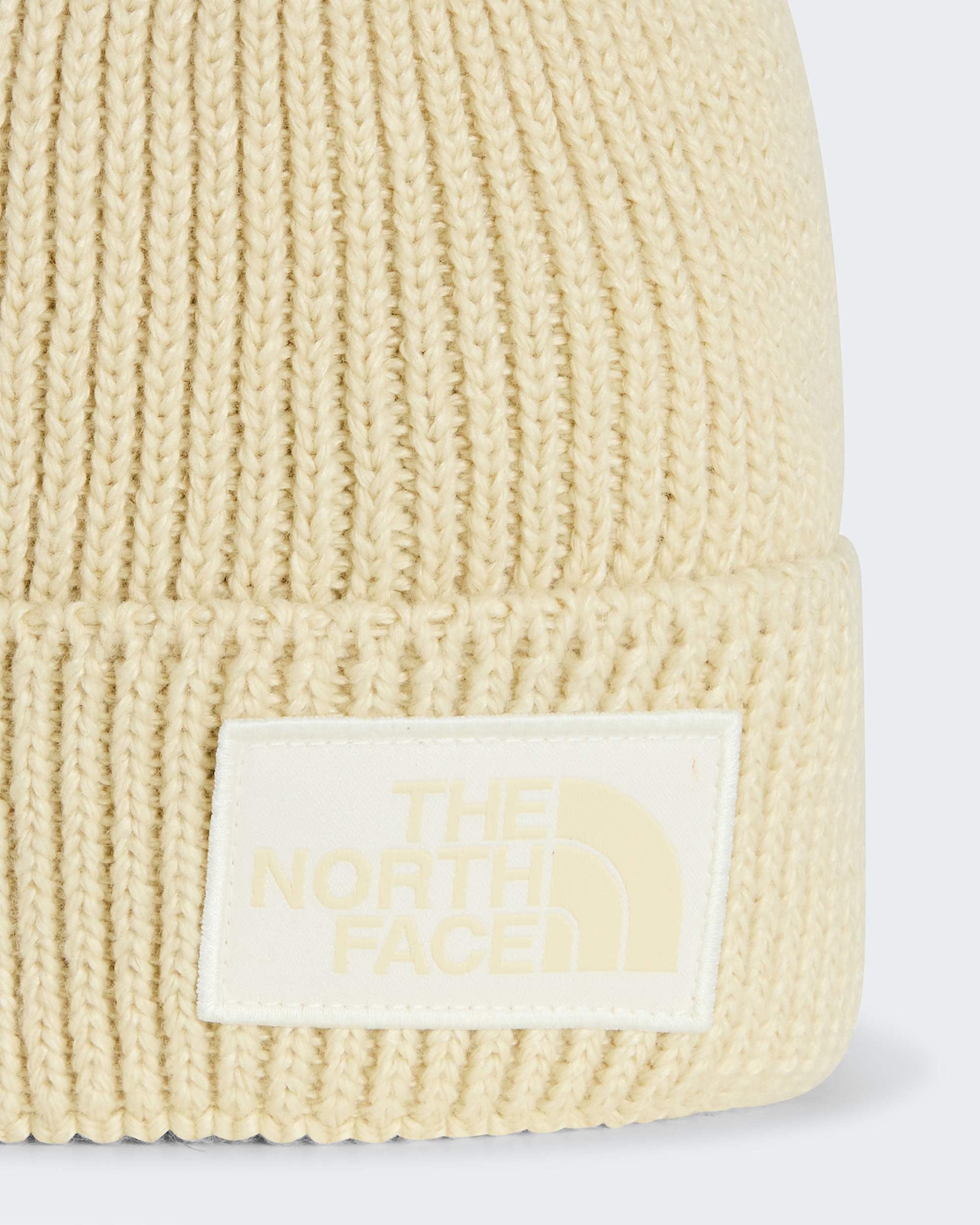 Bonnet  revers et logo carr TNF TNF Gravel HeatherWhite Dune ALT2