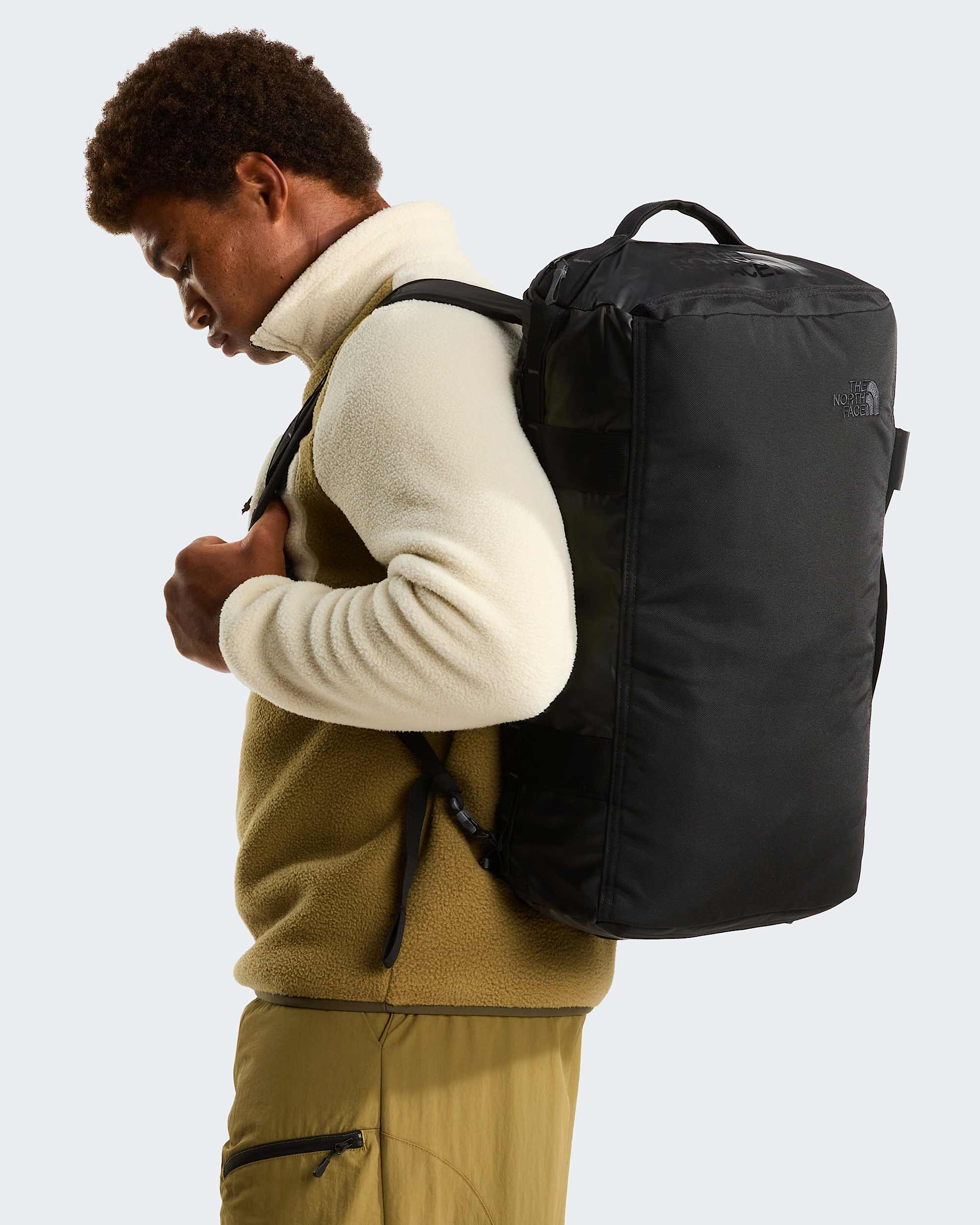 Bolsa de viaje Base Camp Duffel Voyager 32L TNF TNF BlackAsphalt Grey ALT1