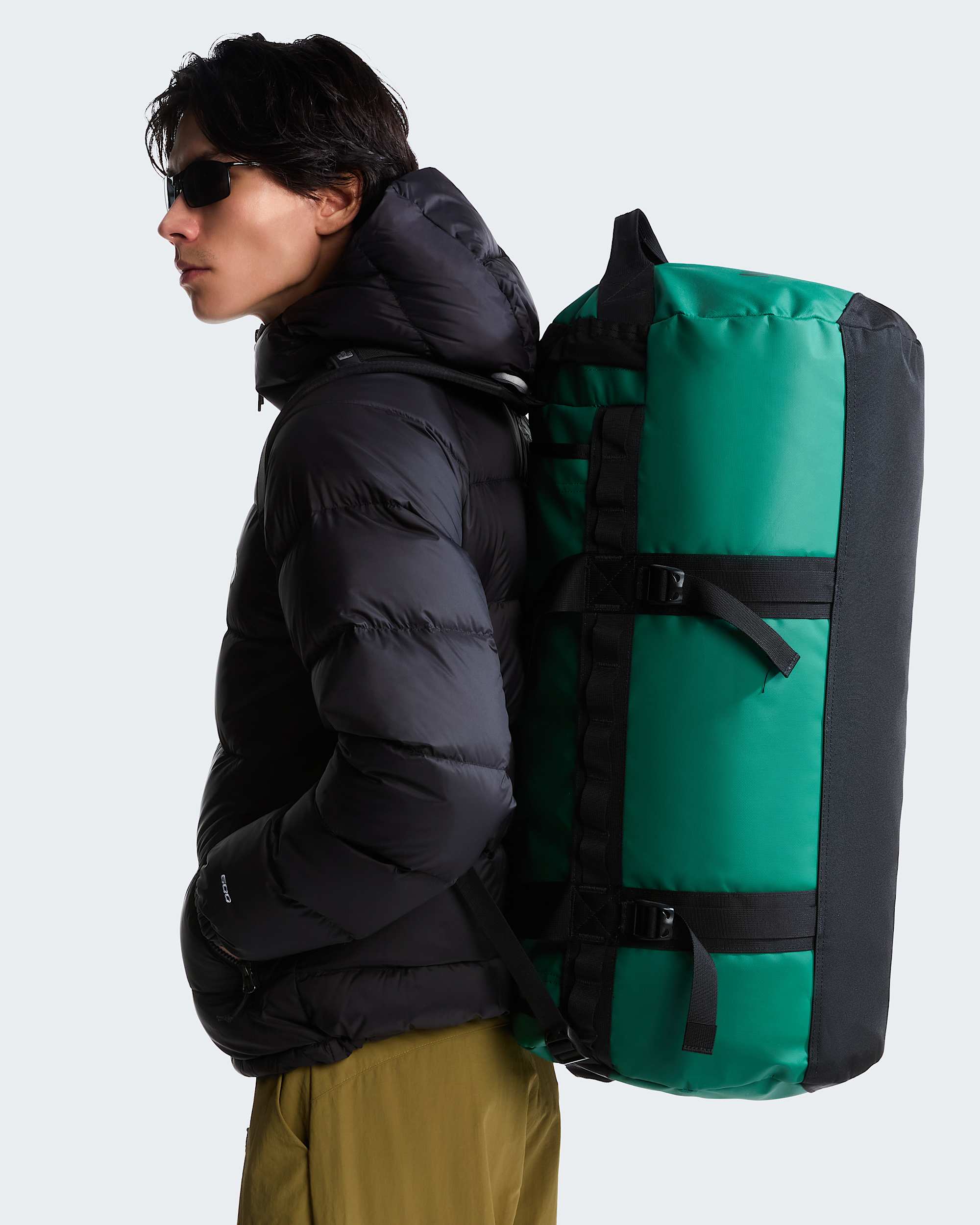 Sac duffel Base Camp 71L  M TNF EvergreenTNF Black ALT1