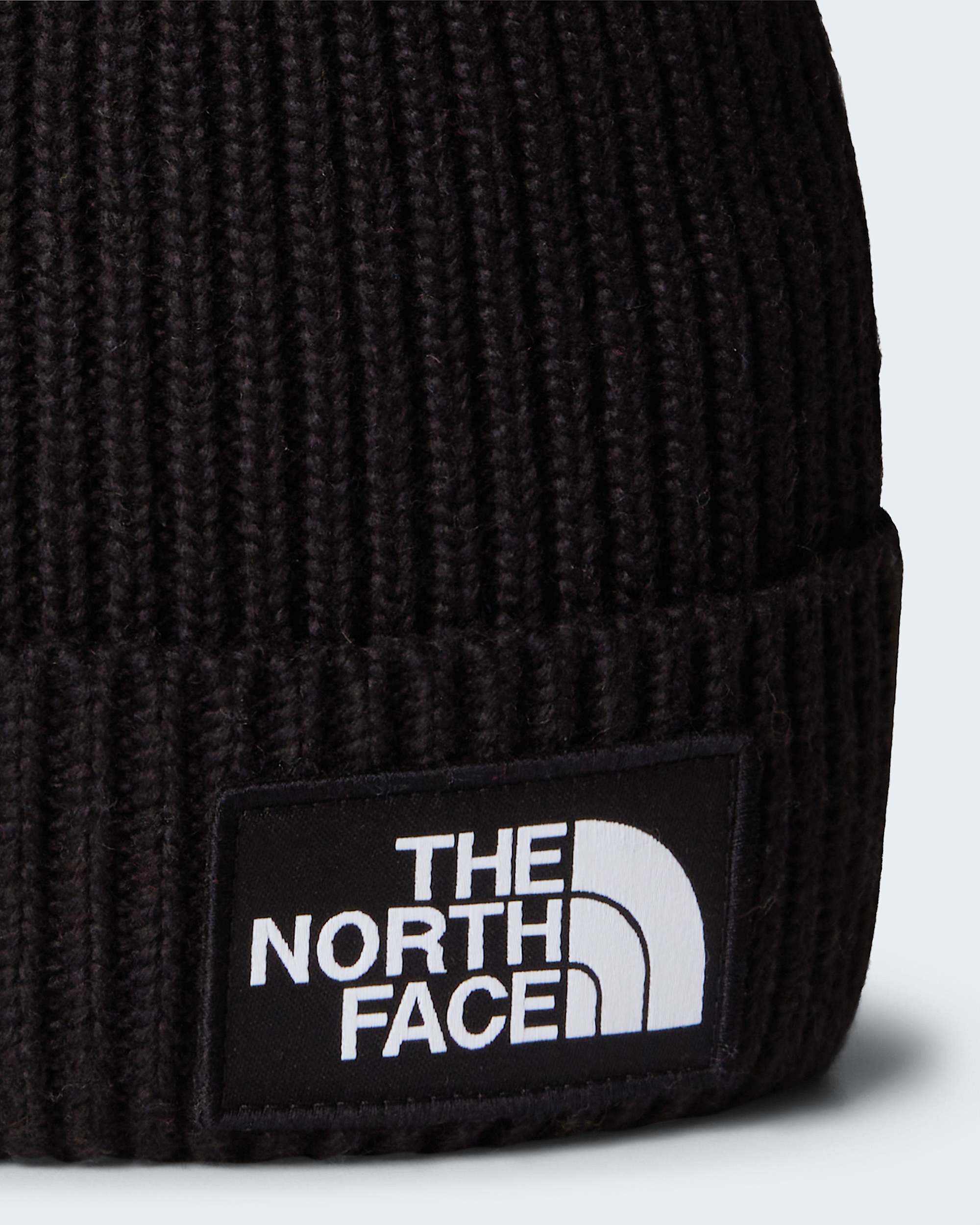 TNF Logo Boxbeanie met omslag voor kids TNF TNF Black ALT2