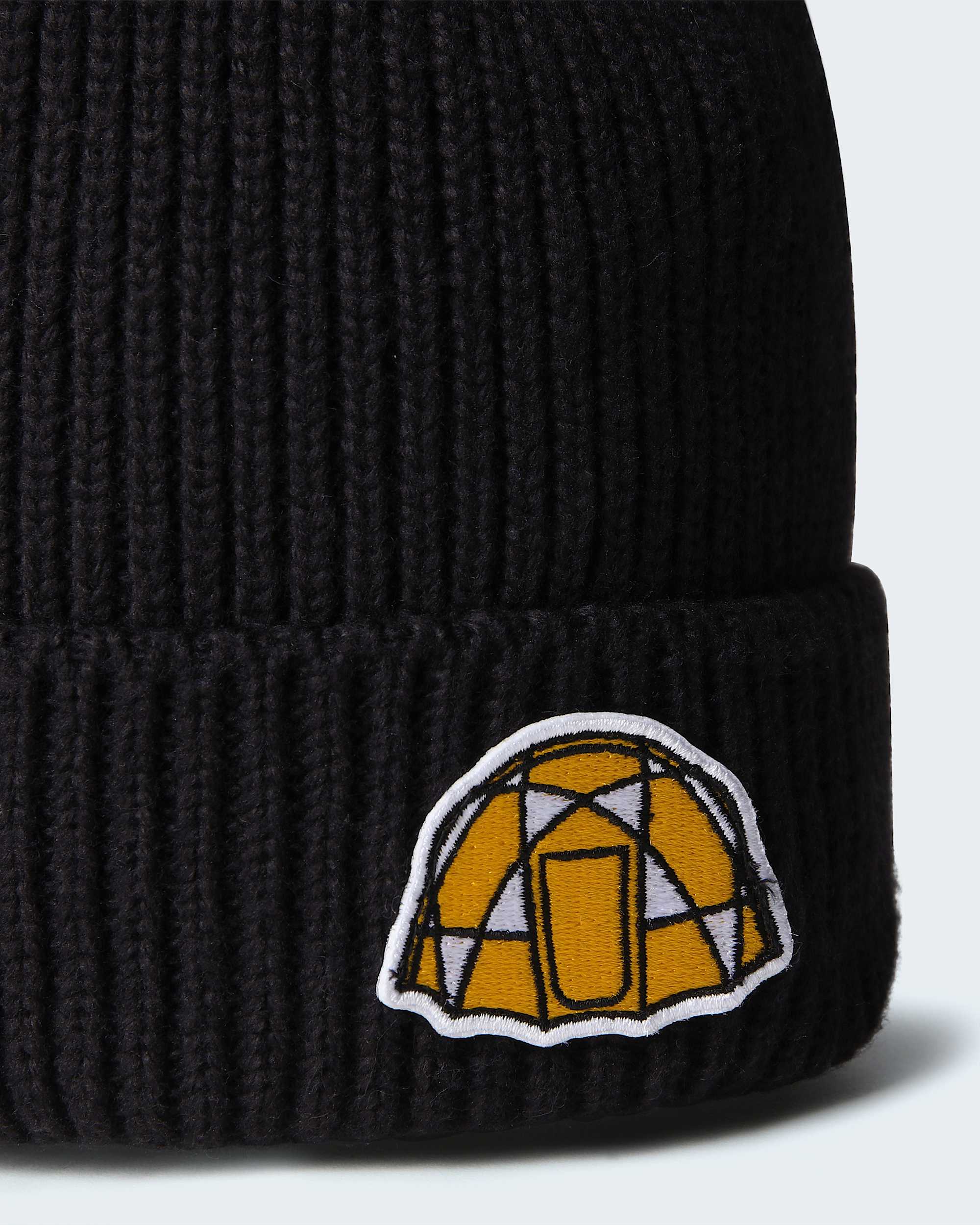 Bonnet  revers et logo carr TNF TNF TNF BlackIcon Patch ALT2