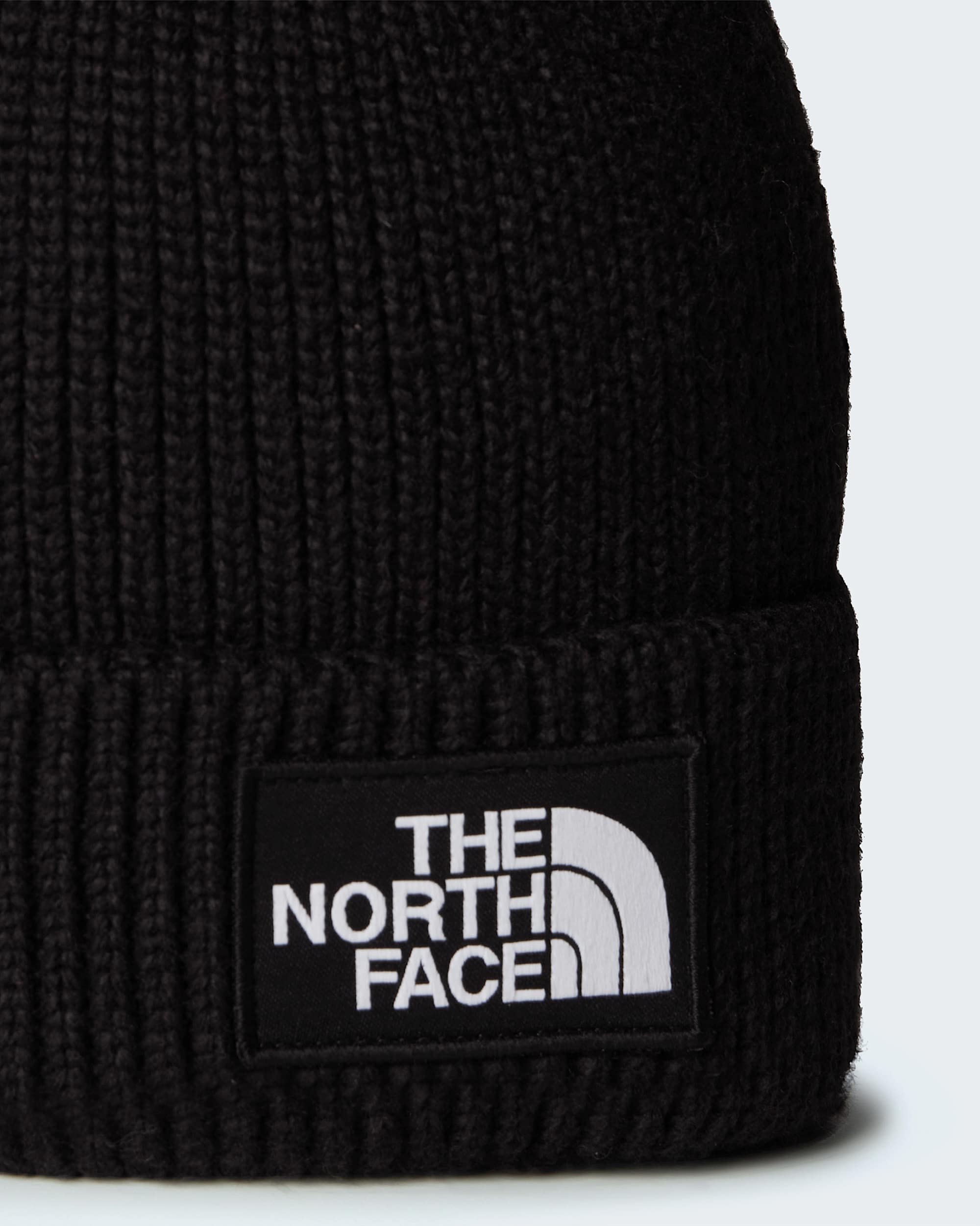 TNF Logo Box Cuffed Beanie TNF TNF Black ALT2