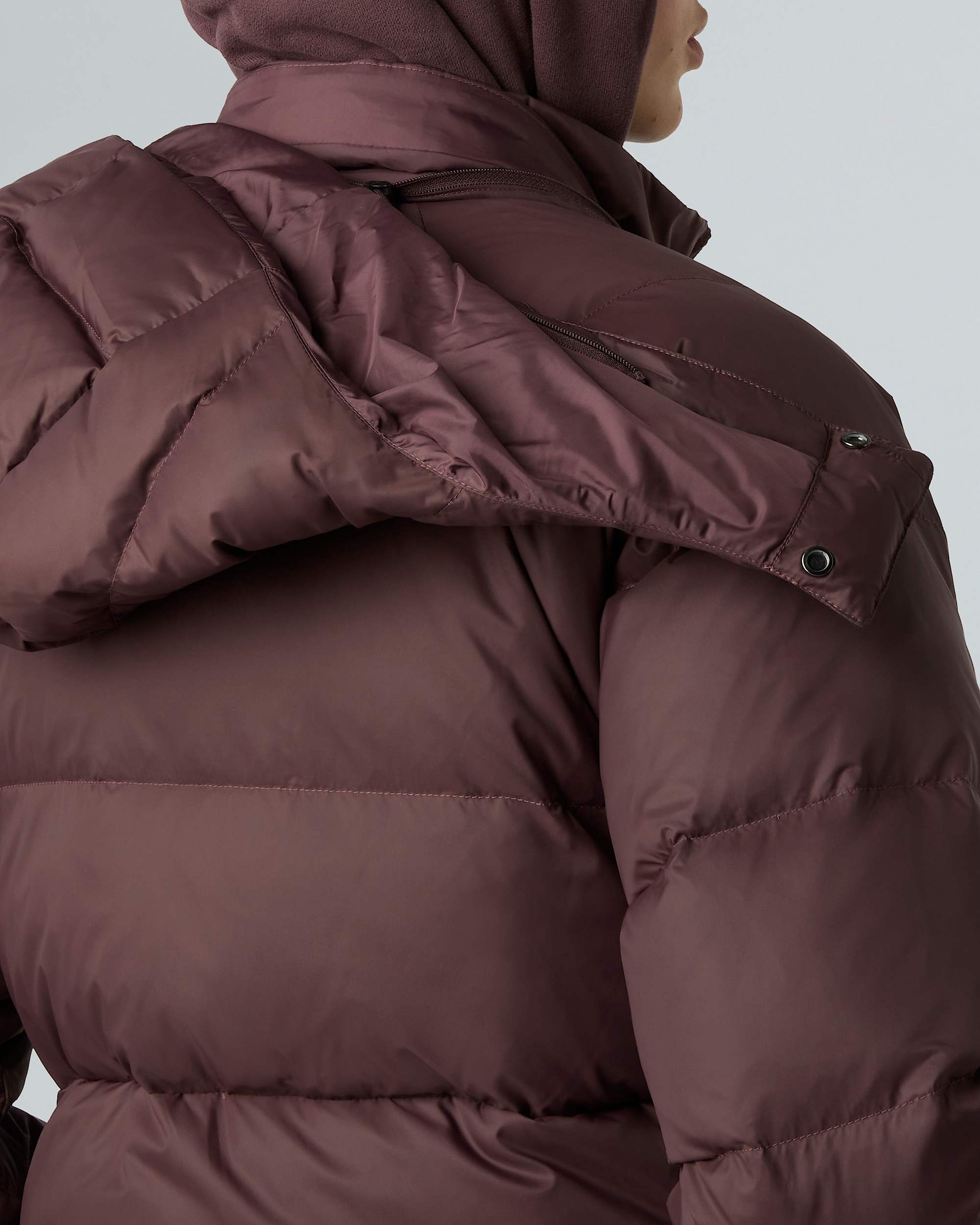 Parka larga de plumn con capucha Hydrenalite City para mujer TNF ALT9