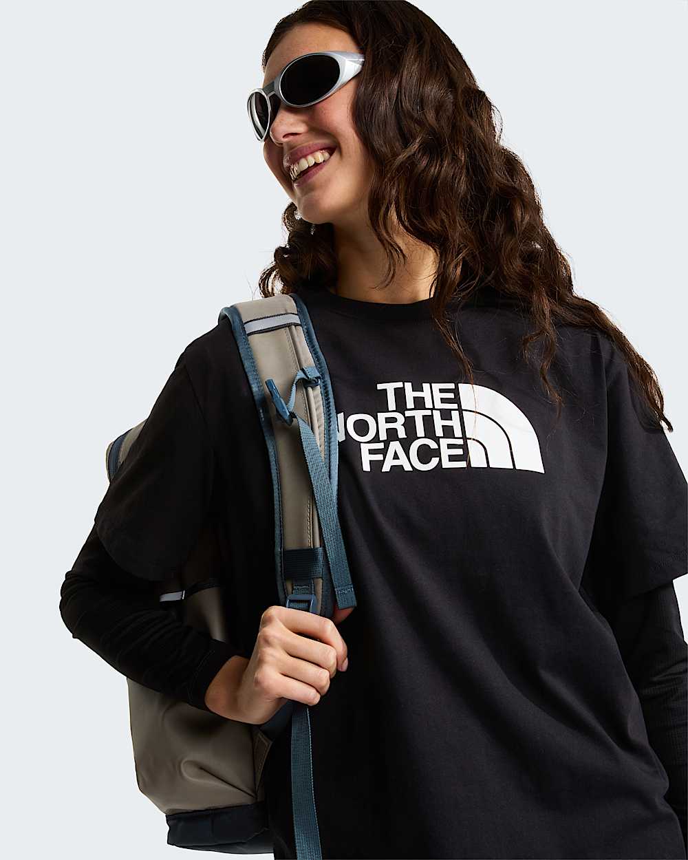 Camiseta holgada Half Dome Evolution para mujer TNF alt5