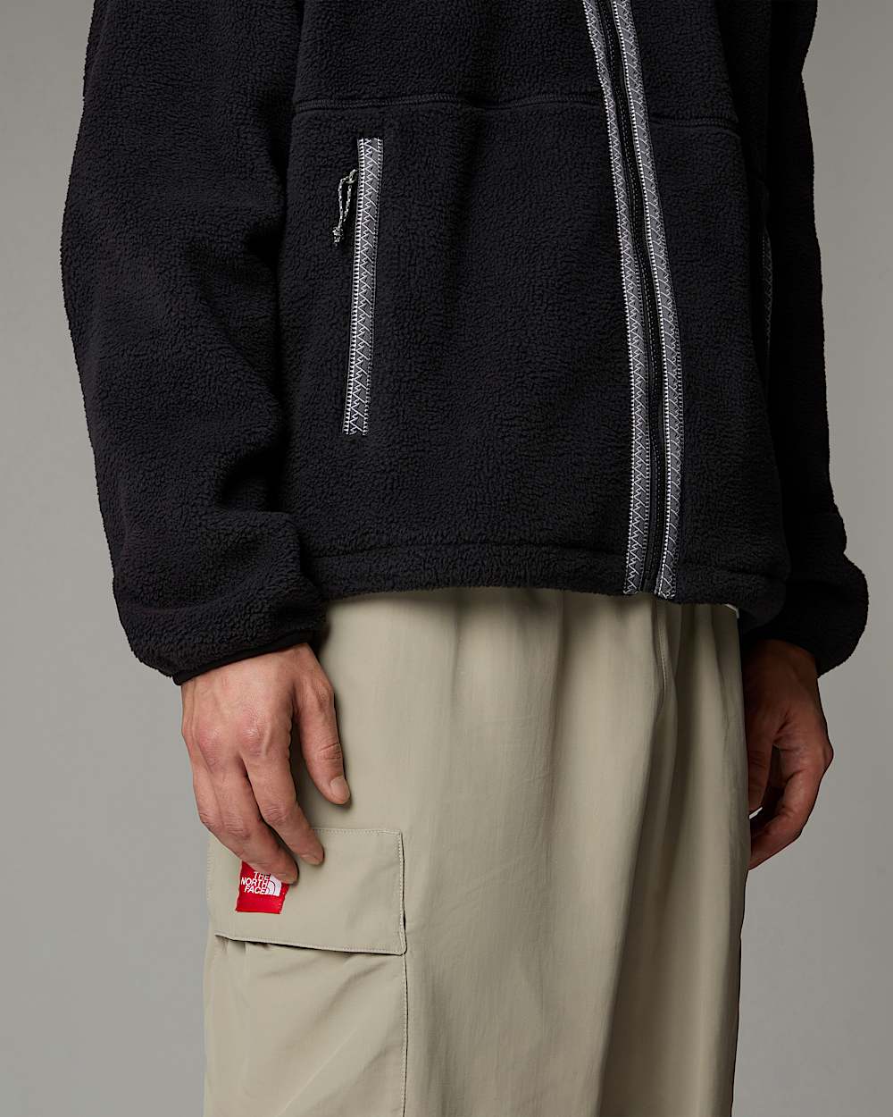Mens TNF Fleeski FullZip Fleece TNF ALT6