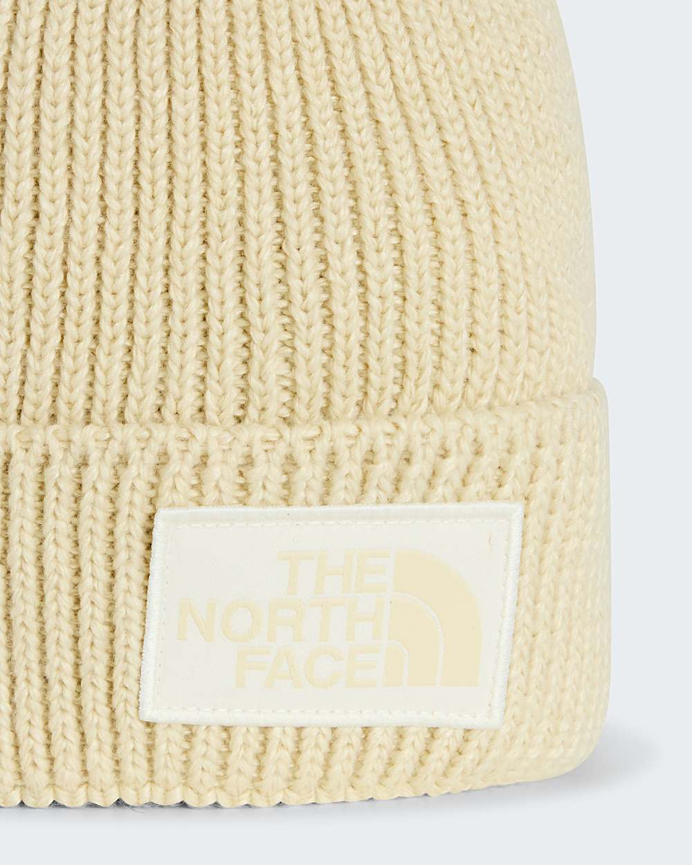 Bonnet  revers et logo carr TNF TNF Gravel HeatherWhite Dune ALT2