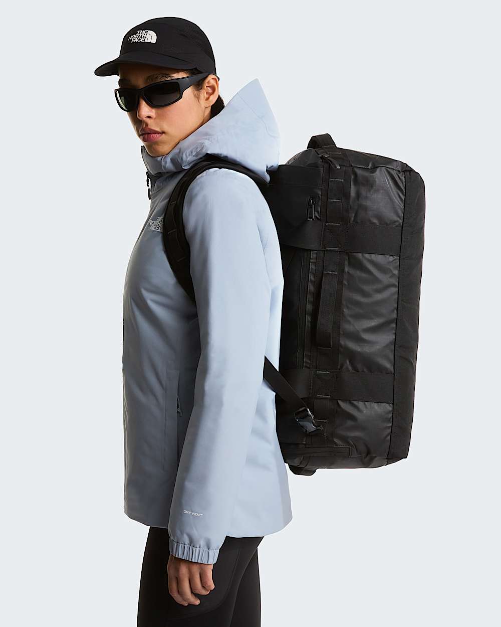 Bolsa de viaje Base Camp Duffle Voyager 42L TNF TNF BlackAsphalt Grey ALT1