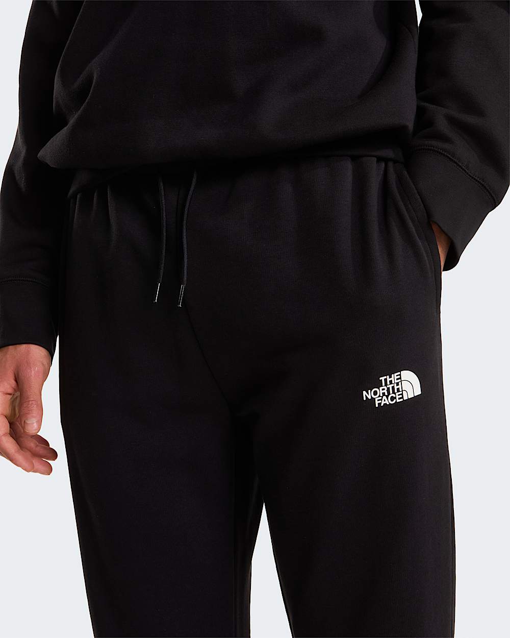 Mskie joggery o regularnym kroju Simple Dome Light TNF TNF Black ALT4