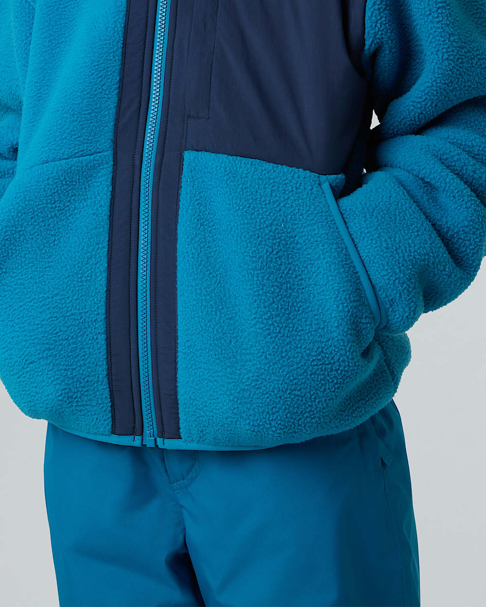 Boys Yumiori FullZip Fleece Jacket TNF ALT9