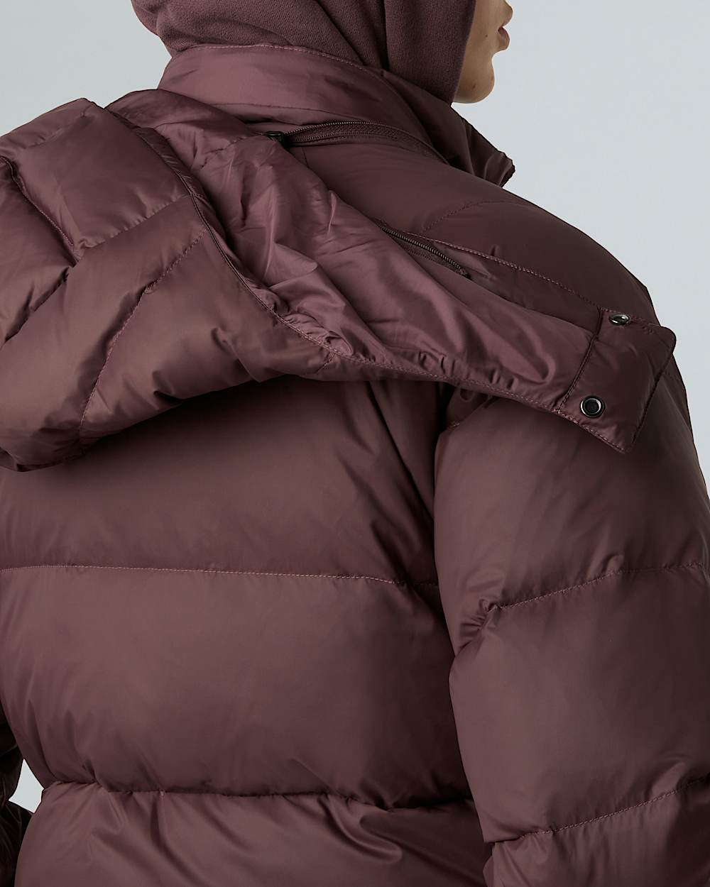 Parka larga de plumn con capucha Hydrenalite City para mujer TNF ALT9