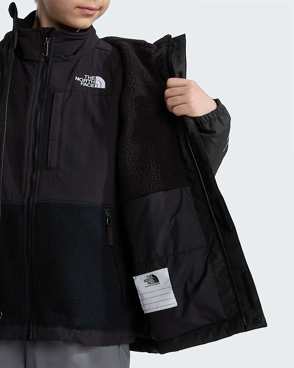 Boys Warm Antora Rain Jacket TNF ALT7