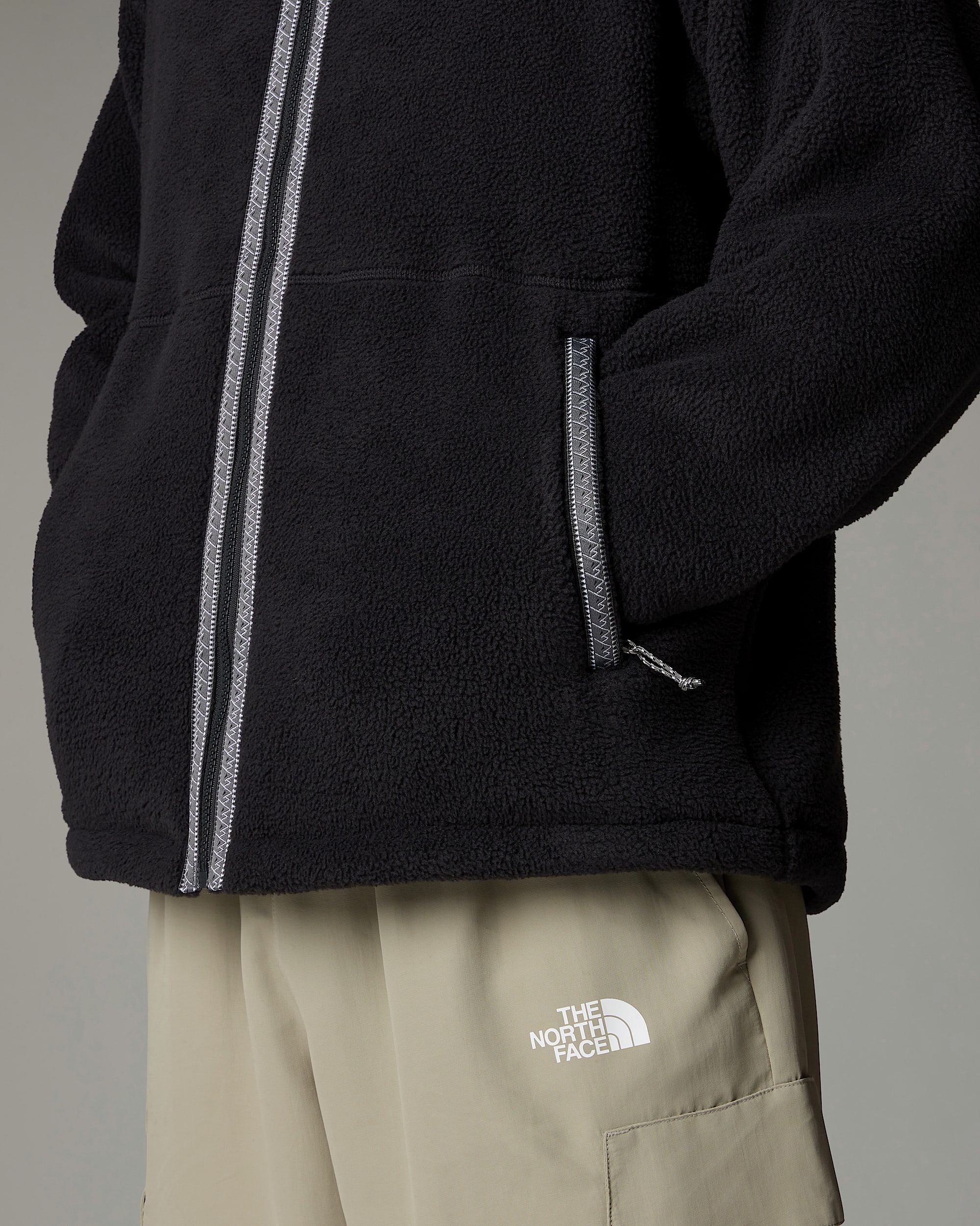Mens TNF Fleeski FullZip Fleece TNF ALT5