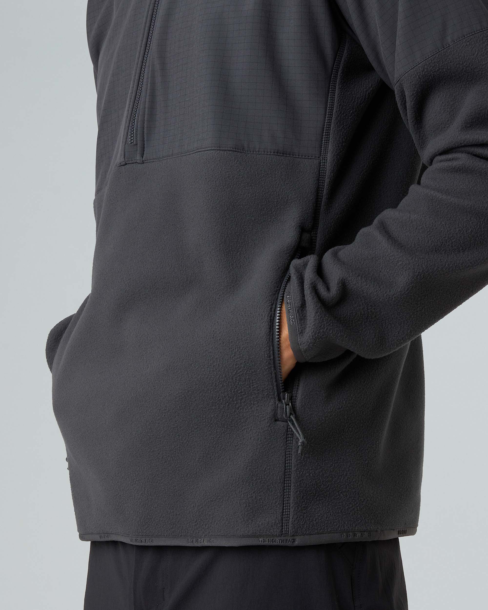 Mens Glacier Heavyweight 12 Zip Fleece TNF ALT4