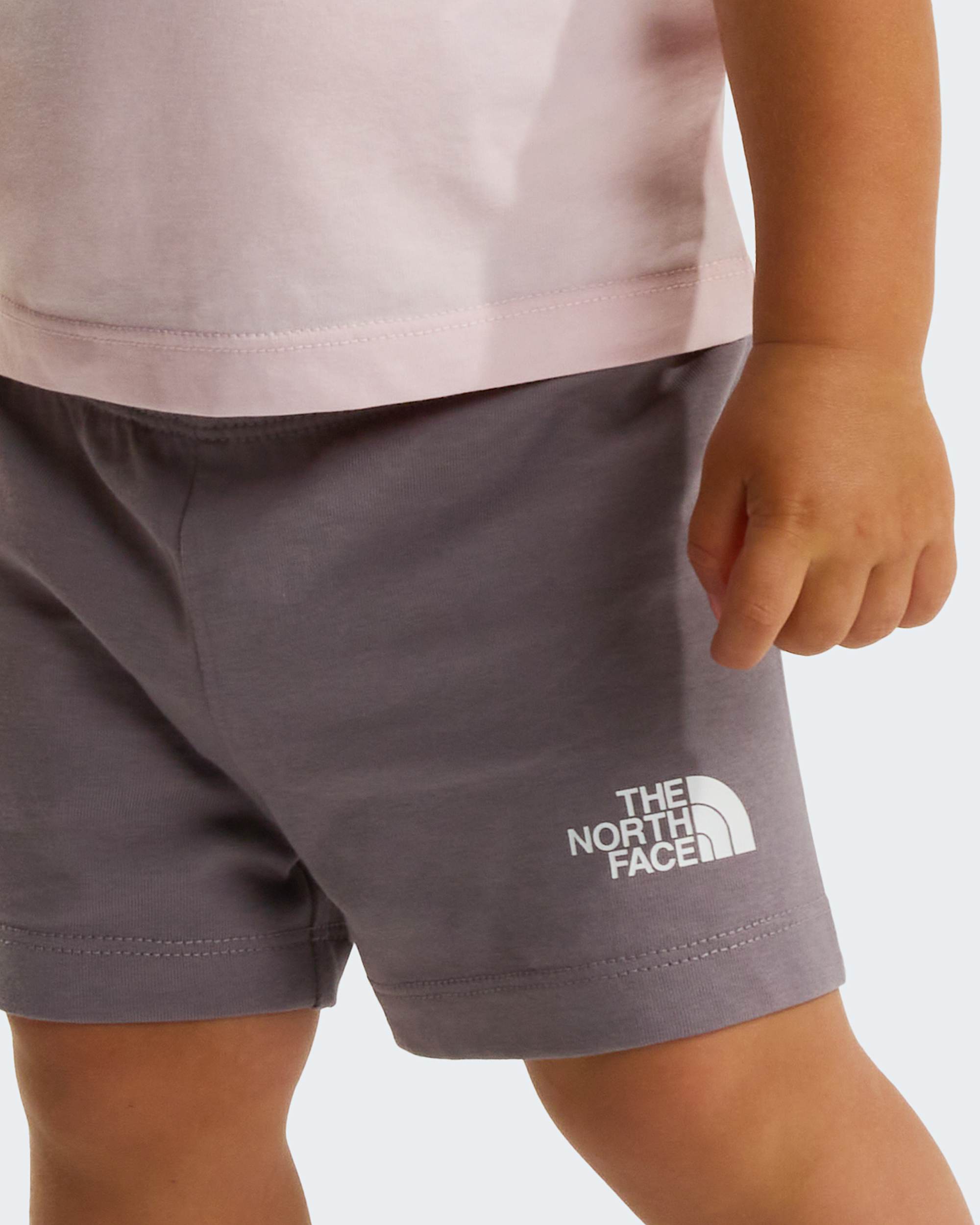 Ensemble avec short standard NSE Box Play pour bb TNF Pale BlossomTranscendent Grey ALT9