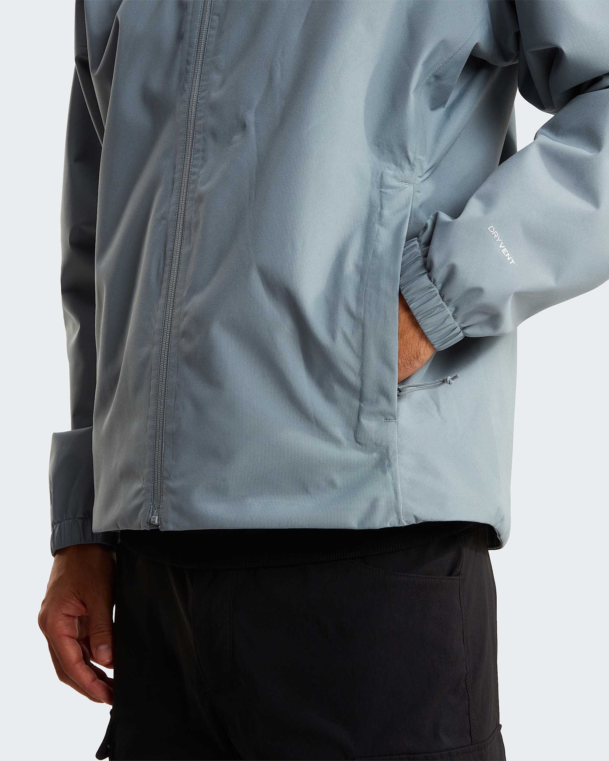 Mens Quest DryVent Jacket TNF Monument Grey ALT7