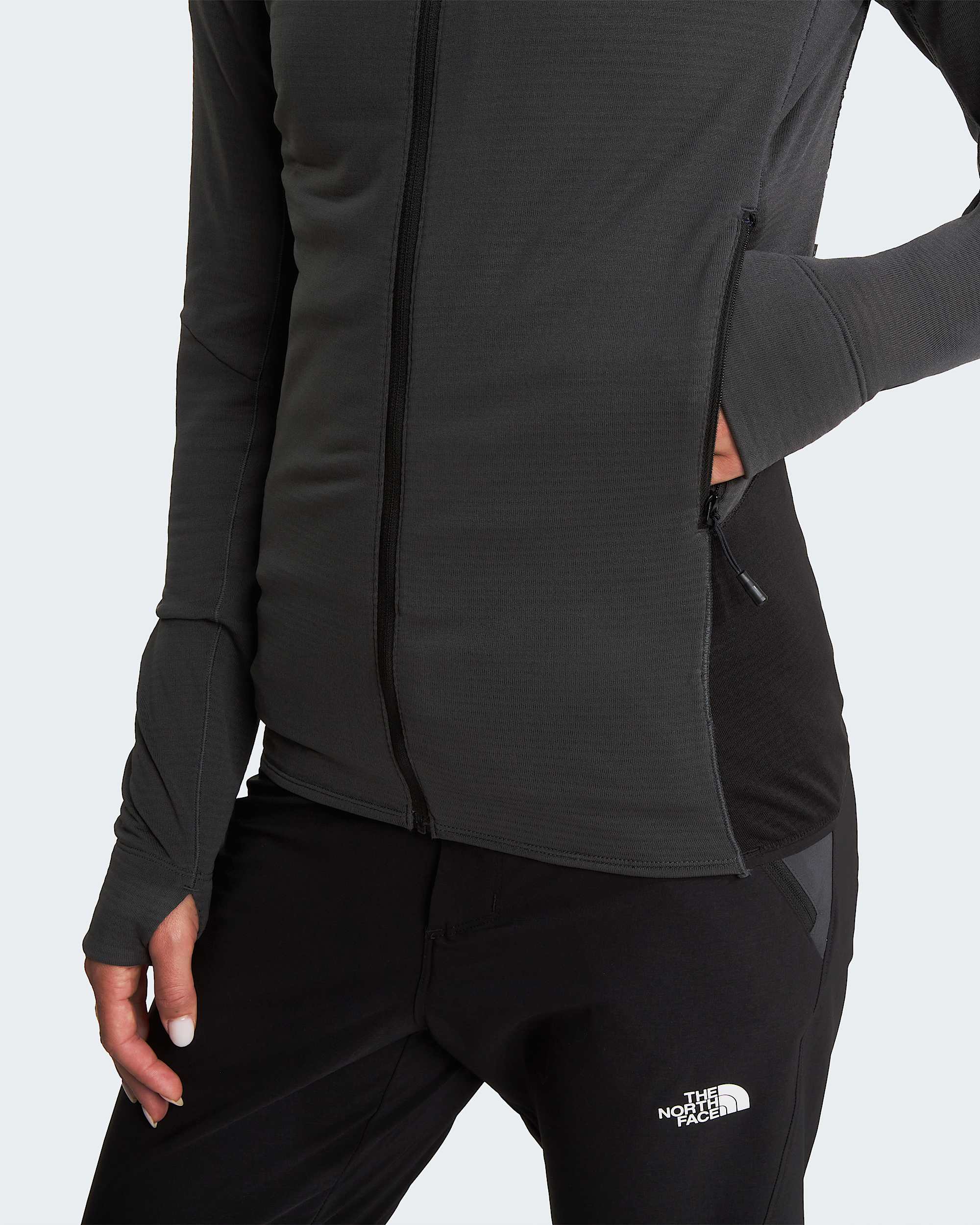 Veste  capuche Bolt Polartec Power Grid pour femme TNF ALT8