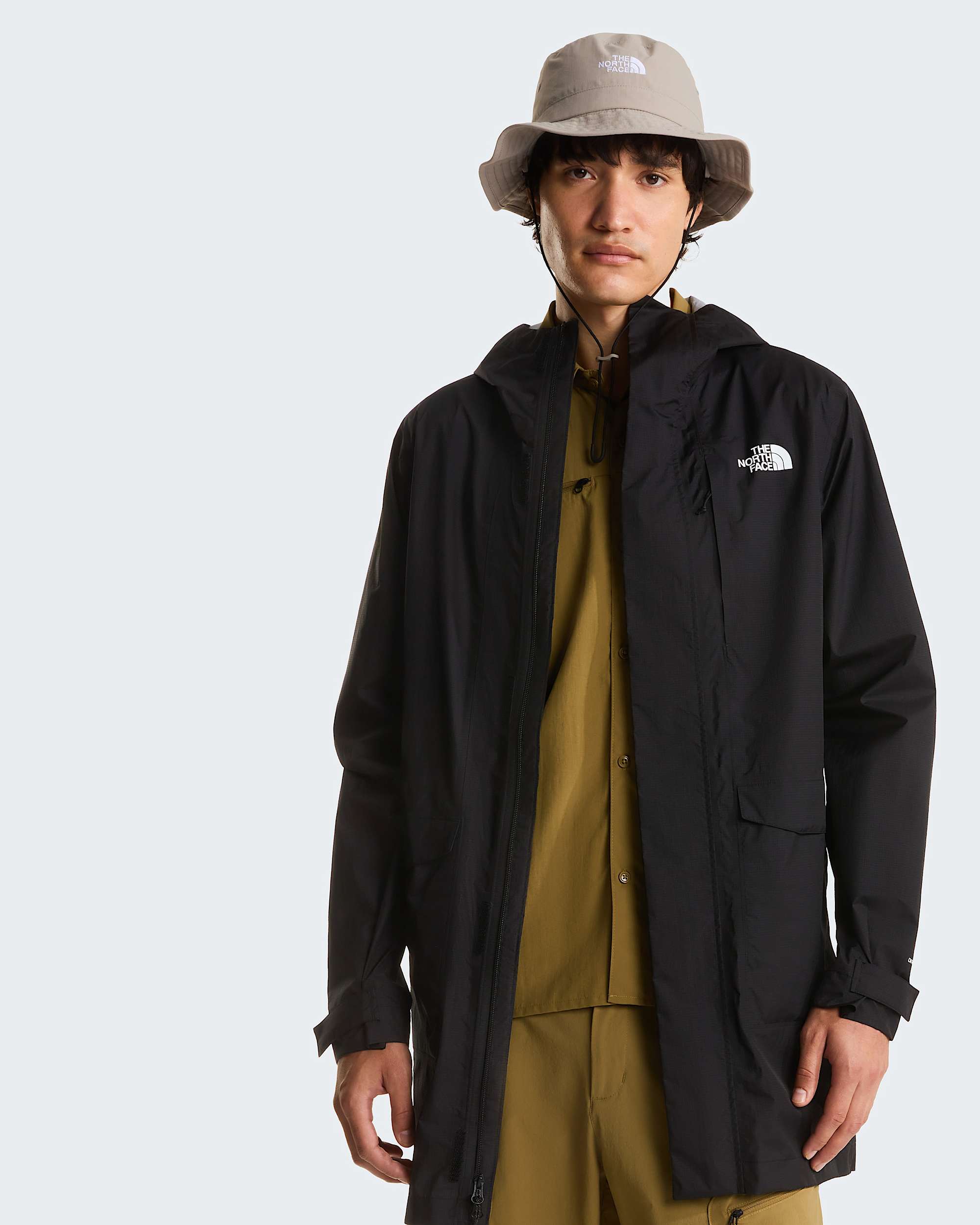 Mens Packable Shell Parka TNF alt8