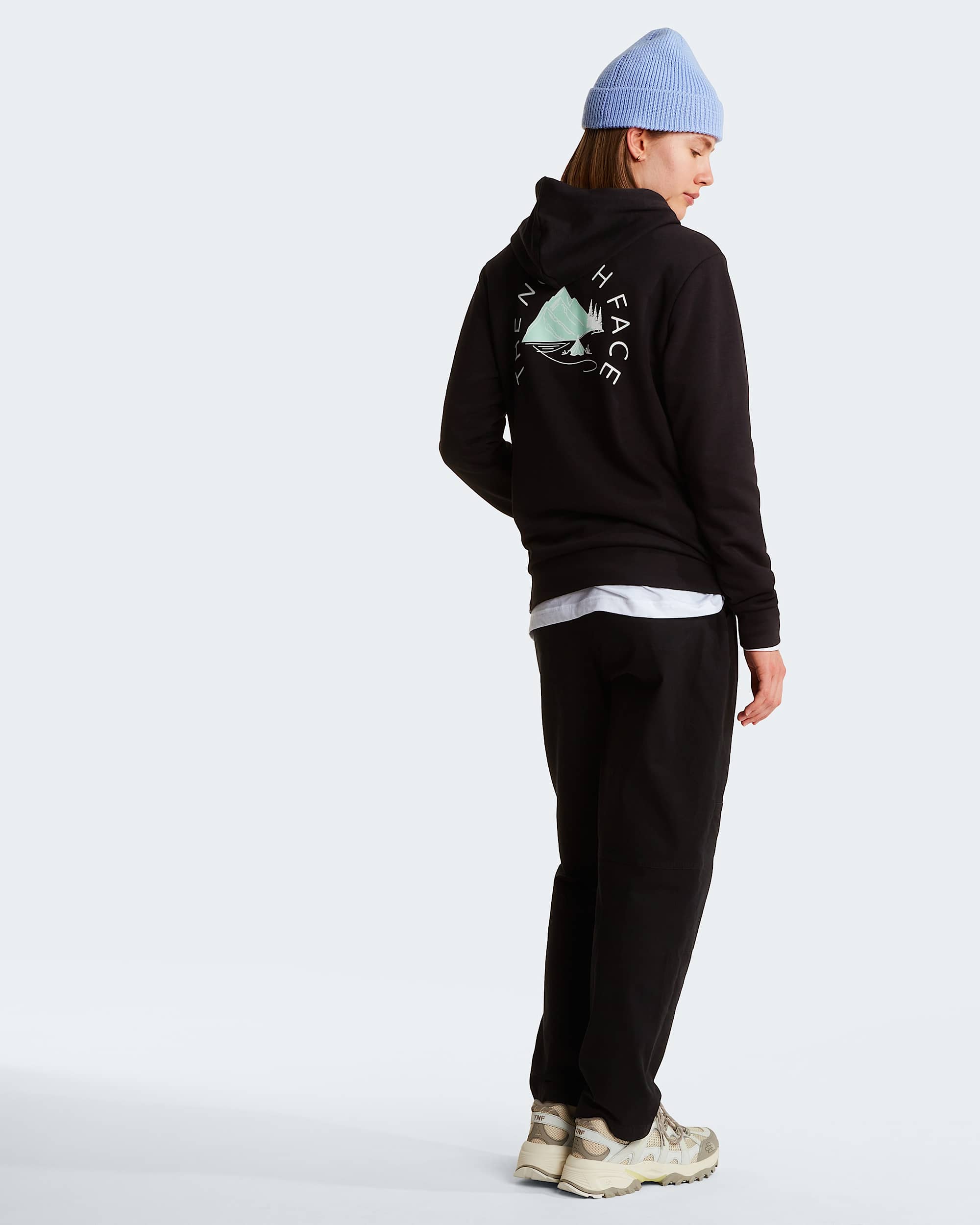 Womens Monte Regular Graphic Hoodie TNF alt6