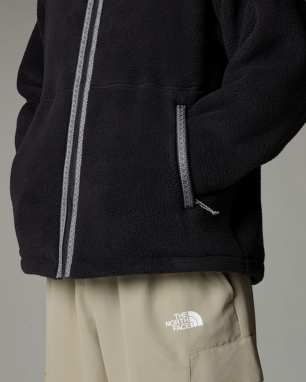 Mens TNF Fleeski FullZip Fleece TNF ALT5