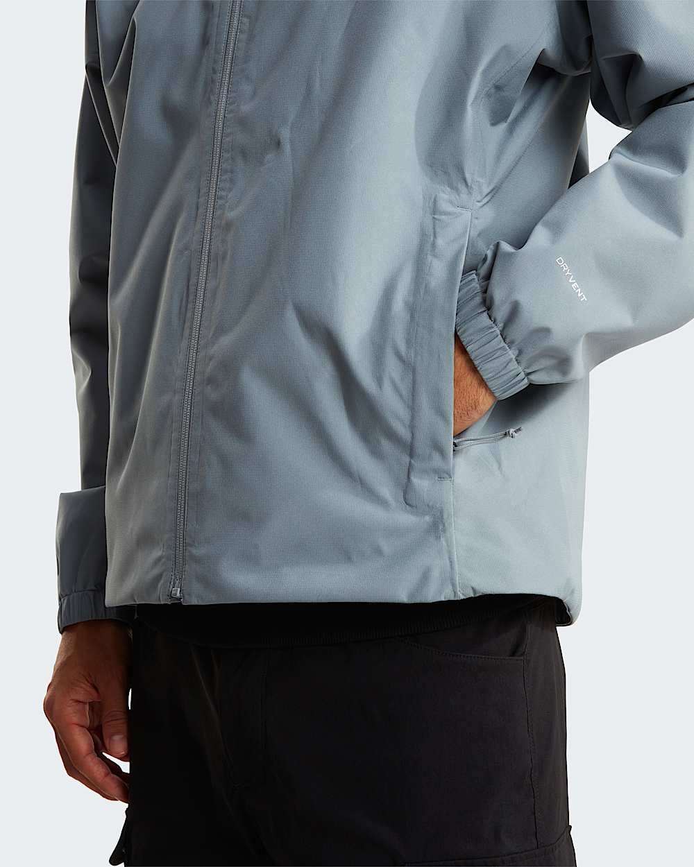 Mens Quest DryVent Jacket TNF Monument Grey ALT7
