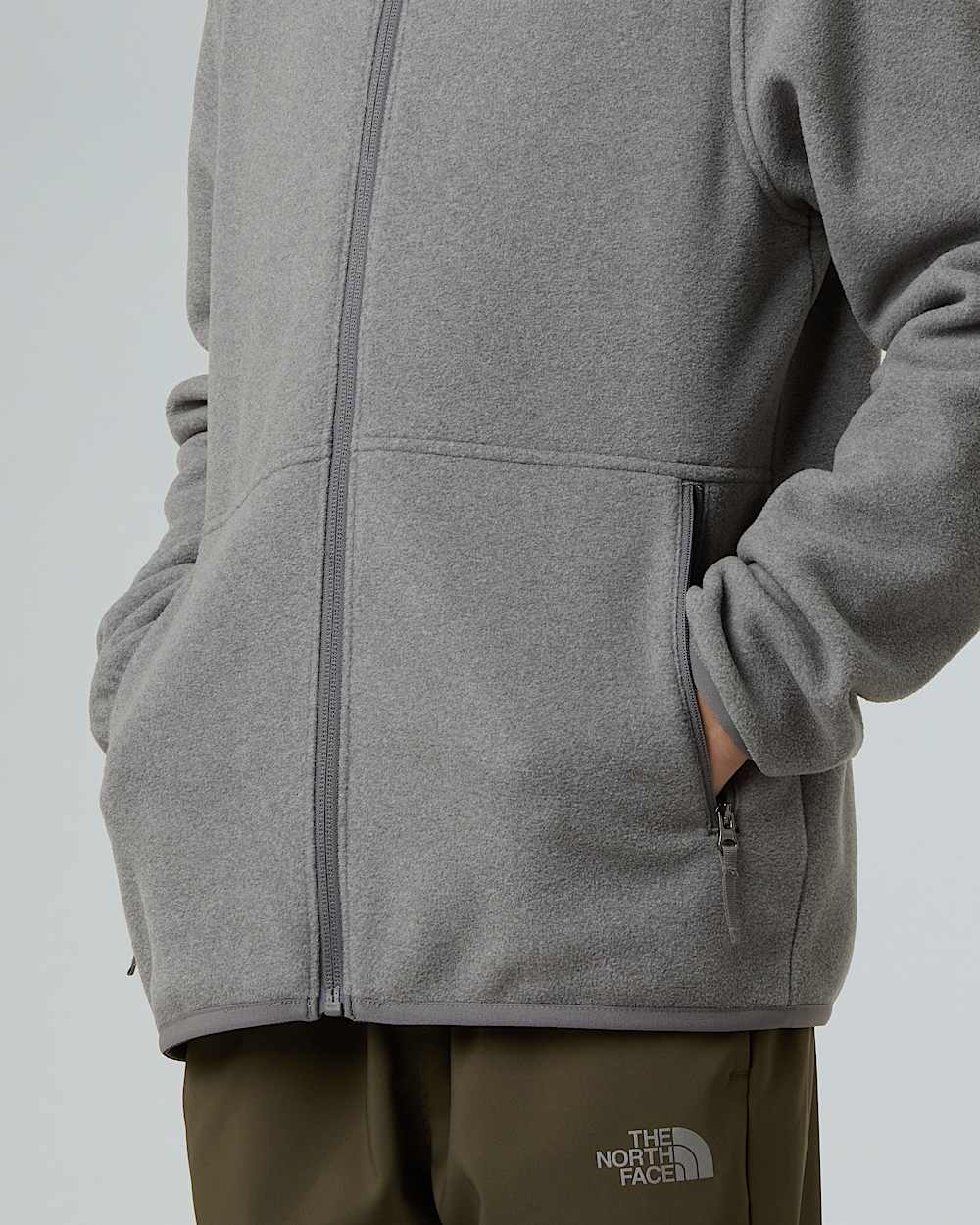 Teens Glacier FullZip Fleece TNF ALT9
