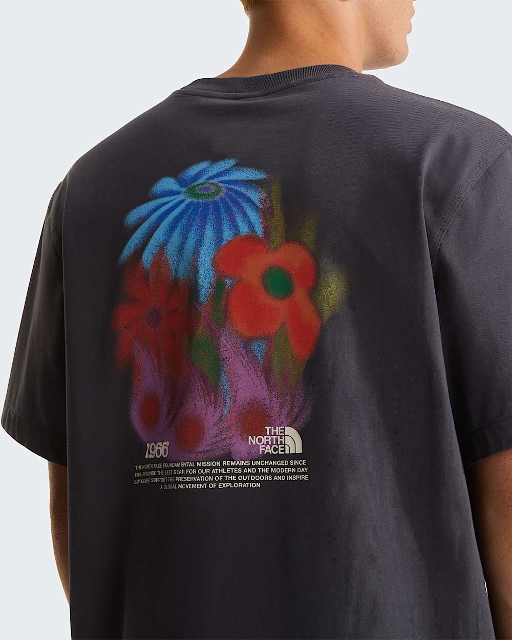 Unisex 1966 Flora Relaxed Graphic TShirt TNF ALT6
