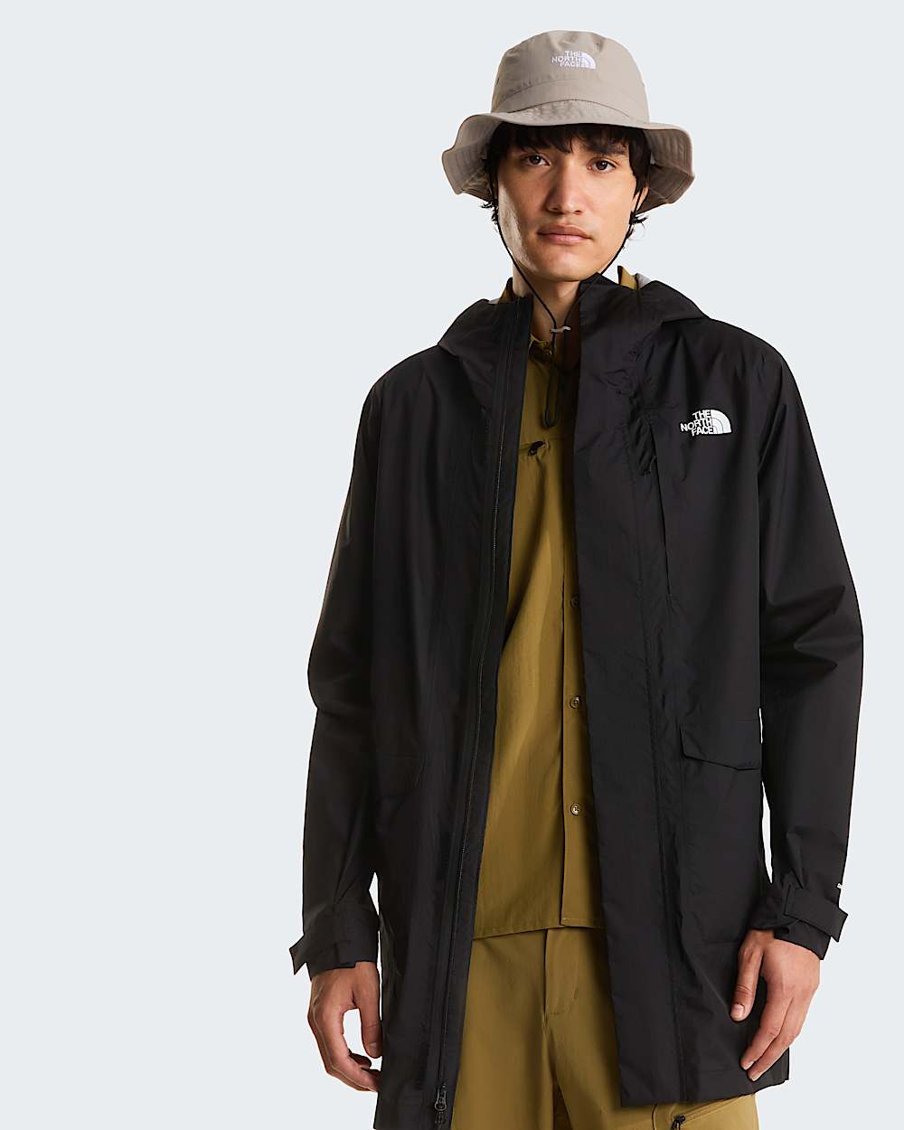 Mens Packable Shell Parka TNF alt8